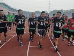 Penyelenggaraan Kesegaran Jasmani Periodik Semester I Kodim 0817/Gresik TA 2023