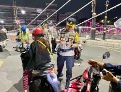 Razia Gabungan Kembali Digelar Oleh Polsek Dukuh Pakis Lakukan Identifikasi Cermat