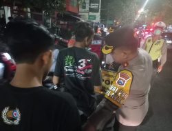 Kapolsek Dukuh Pakis Sinergitas Bersama 3 Pilar Razia Gabungan diakhir Pekan