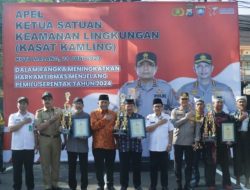 Tingkatkan Peran Siskamling, Polresta Malang Kota Berikan Penghargaan Kepada 3 Juara