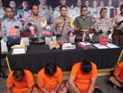 Kurun waktu 24 Jam Polresta Malang Kota Berhasil Ringkus 4 Pelaku Pembunuhan di Bakalankrajan