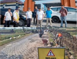 PUTR Gresik Segera Parbaiki Ruas Jalan Cerme Lor–Pundutrate, Lancarkan Roda Perekonomian Masyarakat