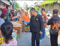 PAC PP Cerme Bagikan Sembako Dengan Tema ‘ Dari Masyarakat Untuk Masyarakat