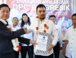 DPC PJI Gresik Resmi Dilantik Ketua Umum Hartanto Boechori
