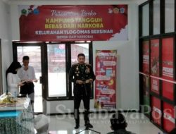 Berantas Narkoba, Polresta Makota Resmikan Posko Kampung Tangguh Bebas Narkoba