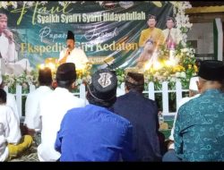 Saat Peringkati Haul Syaikh Syafi’i Syarif Hidayatullah, Kades Sugiono Sentil Dinas Terkait