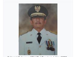 Bernostalgia depan Gubernur Jatim Mendiang Basofi Sudirman, Saat Rayakan HUT Kemerdekaan RI ke 50