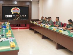 Danrem 084/Bhaskara Jaya Menerima Paparan Kesiapan TMMD ke-118 Kabupaten Bangkalan