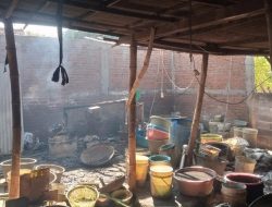 Pembakaran Emas dan Tembaga di Desa Temuireng Dawarblandong Diduga Bodong