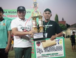 Wabup Sidoarjo H. Subandi: Turnamen Perseka  Muda Cup Menjadi Wadah Mencetak Atlet Sepakbola Berprestasi