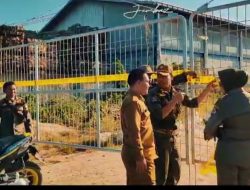 Camat Menganti Tegas Stop Proyek Urugan Tanah PT.Wisma Andalan Kencana, Gegara Tidak Kantongi Ijin