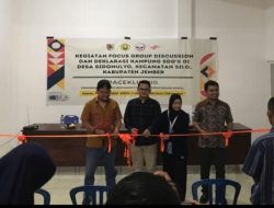 MAHASISWA UNIVERSITAS JEMBER DEKLARASIKAN KAMPUNG SDGS DI DESA SIDOMULYO