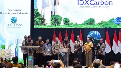 Luncurkan Bursa Kabon Untuk Lawan Krisis Iklim