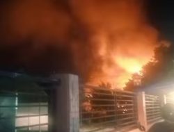 Si Jago Merah Lahap Rumah Warga di Desa Suci Manyar, 7 Hewan Ternak Ikut Terbakar dan Tidak ada Korban Jiwa