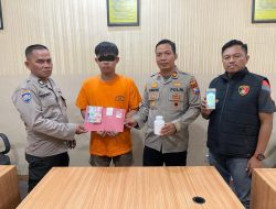 Unit Reskrim Polsek Cerme Tangkap Pengedar Pil Koplo