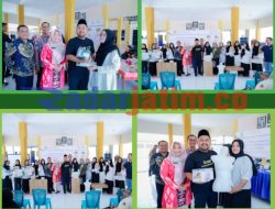 Bupati Dan Kepala Dinas KBPPPA Terjun Langsung Dalam Kegiatan Penyerahan Bantuan Alat Pelatihan KPM Bunda Puspa Tahun 2023