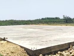 Janggal, Pembangunan Lapangan Futsal DD-2023 di Desa Madulang Diduga Sarat Mark-up