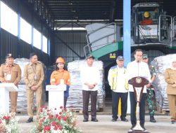 Presiden RI Joko Widodo Resmikan TPA Griya Mulyo Jabon