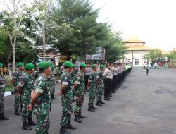 Polres Sampang Siagakan Ratusan Personil Gabungan, Amankan Malam Tahun Baru 2024