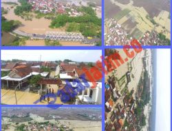 Kali Lamong Meluap, Sekitar 9 Desa dari 2 Kecamatan Terendam Banjir Tahunan
