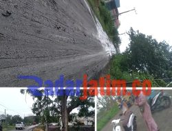 Imbas Urukan, Jalan Aspal Licin Berlumuran Tanah di Desa Ngasin dan Ganggang Berakibat Lakalantas