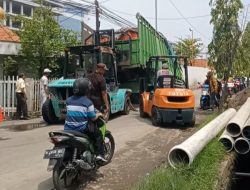 Proyek Galian PDAM Sidoarjo Memakan Korban Lakalantas