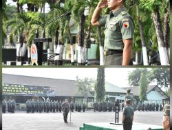 Kepala Seksi Logistik Kasrem 084/BJ Pimpin Upacara Peringatan Hari Bela Negara ke-75 Tahun 2023