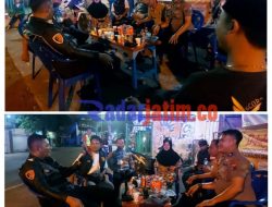 Jamin Terciptanya Situasi Aman Dan Kondusif, Kapolsek beserta Forkopimcam Menganti Aktif Mengamankan Malam Pergantian tahun 2023/2024