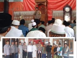 Mengawali Safari Jum’at Di Tahun 2024, Kapolsek Menganti Himbau Jaga Keselamatan Berkendara Saat Liburan