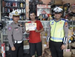 Satlantas Polres Gresik Membuat Langkah Intensif Larang Pemasangan dan Penjualan Knalpot Brong