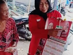 Caleg PDI-P Siti Muafiyah Blusukan ke Perkampungan Sosialisasikan Capres Ganjar Pranowo