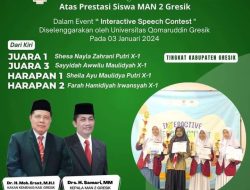 MAN 2 Gresik Banjir Prestasi, Dominasi Event Interactive Speech Contest