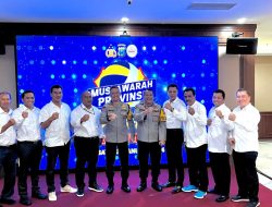 Kapolda Jatim Terpilih Secara Aklamasi Jadi Ketua PBVSI Jawa Timur