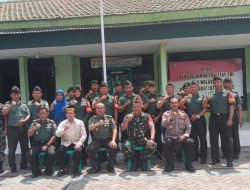 Kunjungan Kerja Kasrem 084/BJ ke Koramil Jajaran Kodim 0817/Gresik