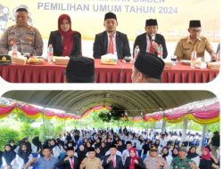 Panwaslu Kecamatan Omben Lantik 239 Anggota PTPS