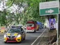 Polresta Malang Kota Kawal Proses Pengiriman Kotak Suara Hingga ke Panitia Pemungutan Suara (PPS)