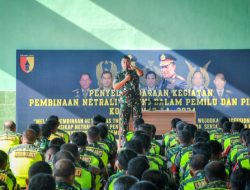 Dandim 0817/ Gresik Tekankan Kembali Netralitas TNI Pada Seluruh Anggotanya Jelang Pemilu Serentak 2024