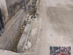Terkesan Asal Jadi, Proyek Drainase Jalan Perbatasan Payaman dan Sendangagung Jadi Keluhan Warga