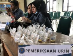 Hasil Tes Urine Pejabat Satpol PP Kabupaten Gresik Hasilnya Negatif