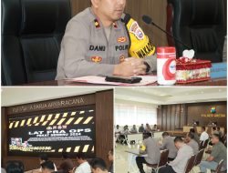 Polres Gresik Gelar Latihan Pra Operasi Pekat Semeru 2024 Ciptakan Kamtibmas Selama Ramadan