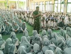 Wasbang Dandim Gresik Kepada Siswa Siswi MAN 1 Gresik, Kuatkan Rasa Cinta Tanah Air Pada Generasi Muda