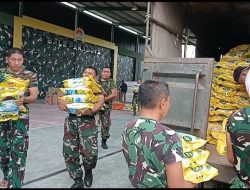 Kodim 0817/Gresik Bersama BNPB Pusat Salurkan Bantuan Untuk Korban Gempa di Pulau Bawean