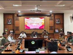 Rapat Koordinasi Tanggap Darurat Bencana Gempa Bumi Kabupaten Gresik