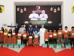 Safari Ramadhan Pangdam V/Brawijaya dan Ketua Persit KCK Daerah V/Brawijaya di Makorem 084/Bhaskara Jaya