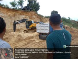 OKNUM PEJABAT TERAS POLRES TUBAN BACKUP KEJAHATAN TAMBANG ILLEGAL