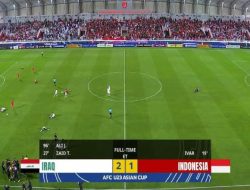 Indonesia Kalah 1-2 Lawan Irak, Garuda Muda Harus Melewati Playoff Untuk Mewujudkan Mimpi Lolos Ke Olimpiade Paris