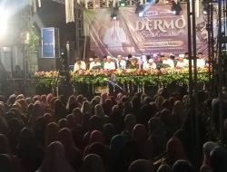 Ribuan Pengunjung Hadiri Sholawat Habib Haidar Abdullah Al Haddad di Desa Dermo Lemahbang Sarirejo