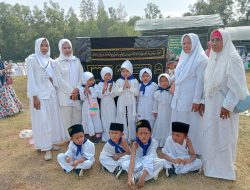Bunda Paud Apresiasi KKG RA Wilayah Kecamatan Omben Gelar Praktek Manasik Haji Cilik