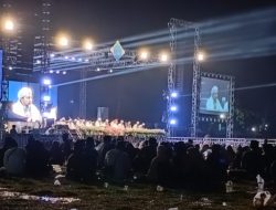 Kecamatan Mlandingan Gelar Sholawat Bening bersama Bupati Situbondo Bung Karna dan KHR. Ahmad Azaim Ibrahimi