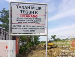 Dampak Pengurukan Tanah Ilegal yang Berjatuhan di Jalan Raya, Warga Dusun Wonokoyo Menganti Resah